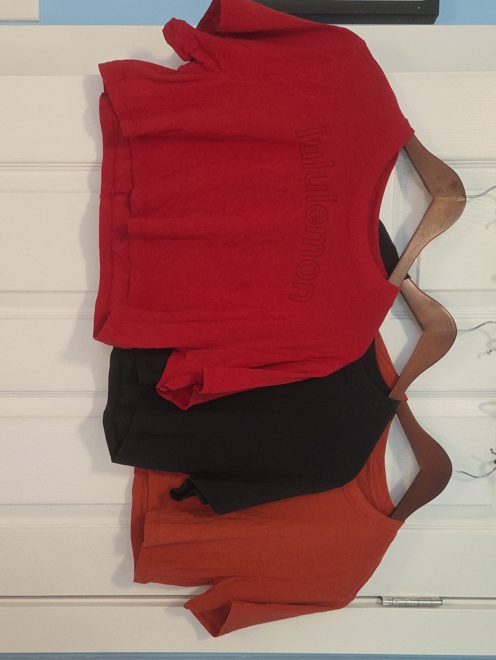 3 Lululemon Cropped T-Shirts, Women's XS
